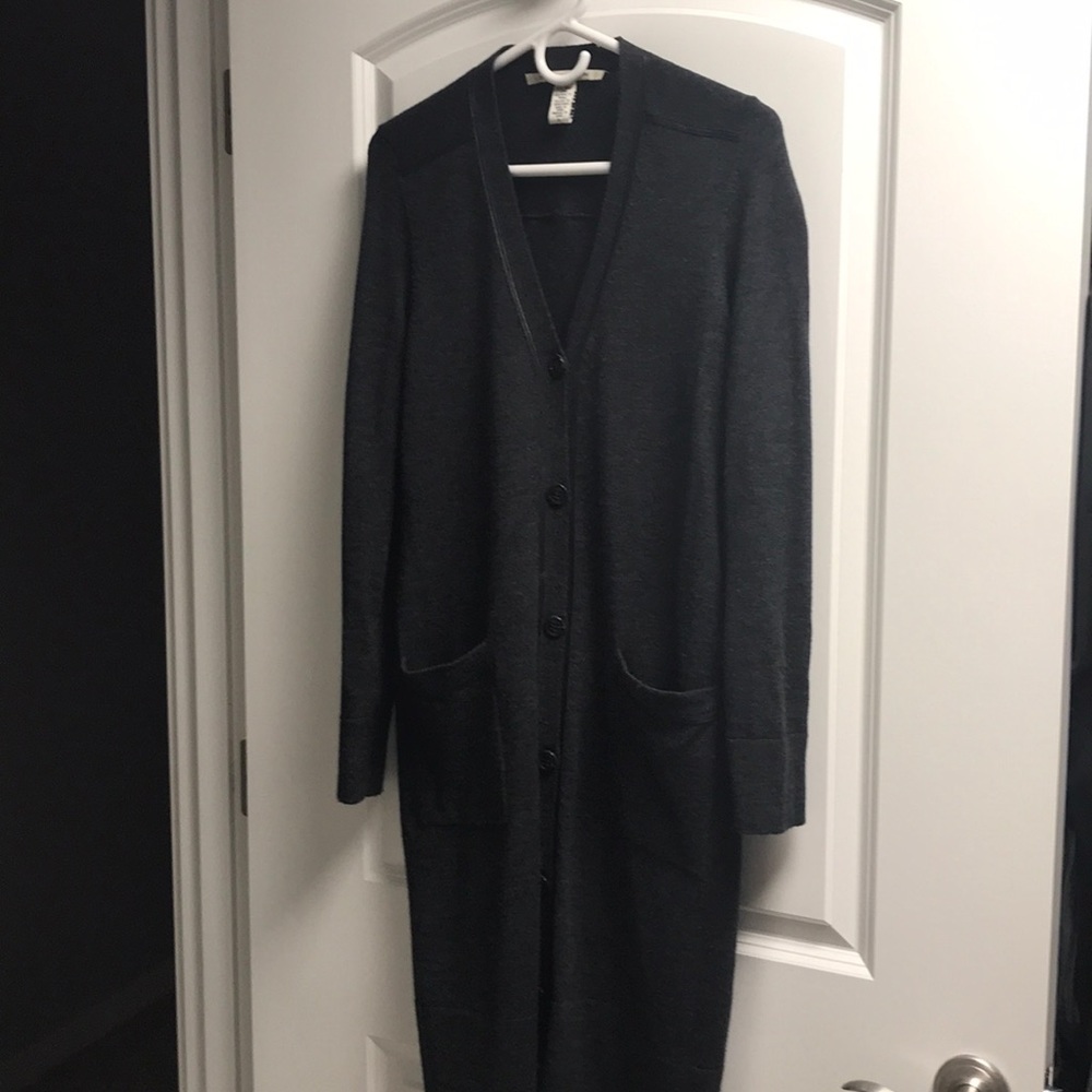 DVF long sweater dress/cardigan